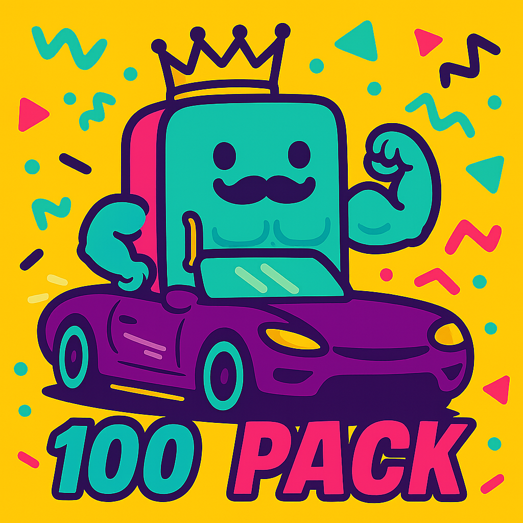 Custom Bulk Photo Magnet Set – 100 Pack (2x2")